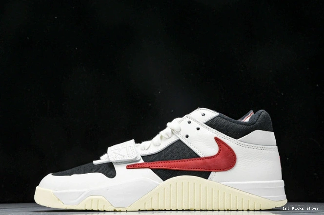 1st Kicks UrbanStyle Jordan Red Scott 734 x Jack FZ8117- TR Travis University Jumpman 1110